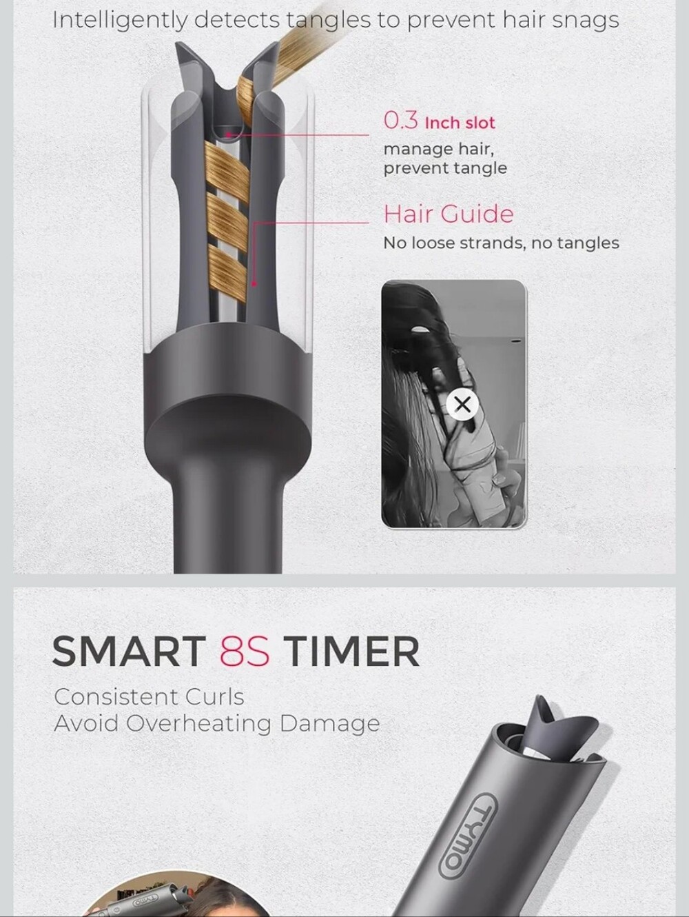Tymo CurlPro Automatic Curling Iron - Picture 6 of 8